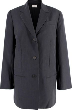 The Row Dark Grey Long Blazer Size XXS