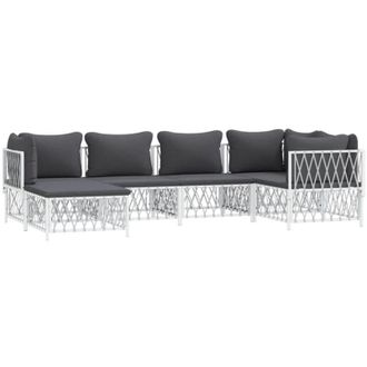vidaXL Furniture Limited - Juego De Muebles De Jard&iacute;n 6 Piezas Con
