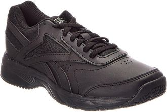 Reebok Fitness Core Walking Leather-Trim Sneaker