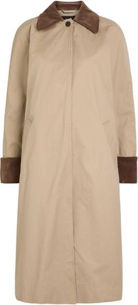Rails Levy Stretch-cotton Poplin Coat - Khaki - S (UK8-10 / S)