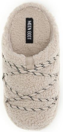 Moon Boot Womens Teddy Slipper Sand Upper: Polyamide Sandal