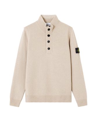 Stone Island Wool Blend Sweater-Uomo