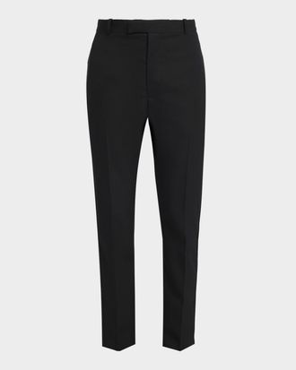 Alexander McQueen Men & apos;s Wool Cigarette Trousers