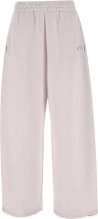 Diesel P-zenia Crystals Trainingsbroeken - Dames - Sweatpants - Roze - XS - Katoen - Broeken