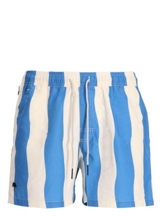 OAS Costume da bagno Waver con vita elasticizzata - Blu