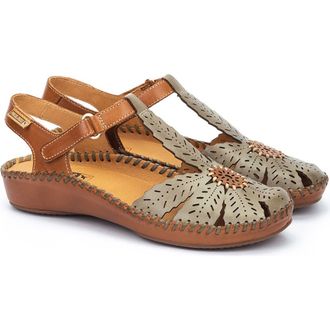 Pikolinos Vallarta T-Strap Sandal in Sage at Nordstrom, Size 10-10.5Us