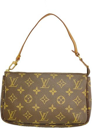 Louis Vuitton Brown Pouch (Pre-Owned)