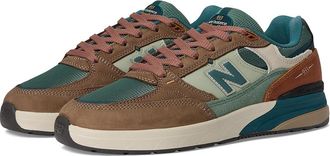 New Balance 933 Andrew Reynolds Athletic Shoes Tan/Teal : US Mens 6.5 - Womens 8 Medium, Leather/Suede/Synthetic