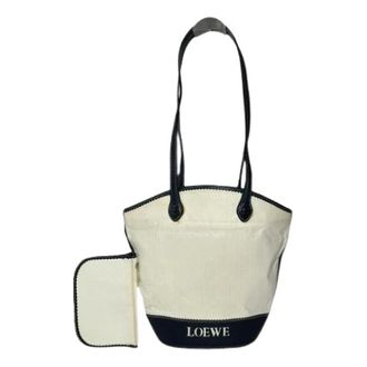 Loewe Pre-owned Tote Bags, female, White, Size: ONE SIZE Pre-owned Tote Bag