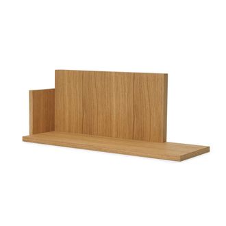 Ferm Living Stagger Wandregal, 40 x 15 cm, Eiche ge&ouml;lt