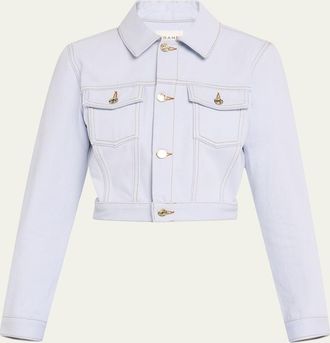 Frame Denim CH x FRAME The Tailored Denim Jacket