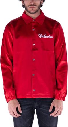 Nahmias Jassen, Heren, Rood, L, Zijden Coach Jas Miracle Academy