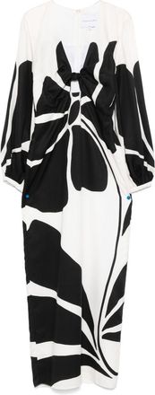 Cala de la Cruz Rafaella Maxi Dress - Womens - TENCEL/Polyester