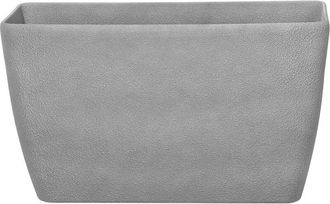 Beliani Plant Pot BARIS 74 cm Grey