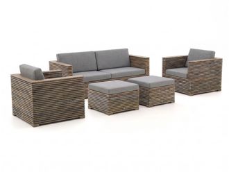 Rough Country Rustic Furniture ROUGH-C stoel-bank loungeset 5-delig