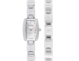 Roamer Womens Ceraline Bijoux-Set Mother Of Pearl Watch - White Ceramic - One Size