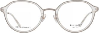 Kate Spade New York Demo Oval Ladies Eyeglasses TULIP/FJ DXQ 49