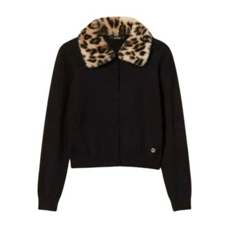 Twinset Actitude Maglia Cardigan - - Knitwear - Donna - Nero - M