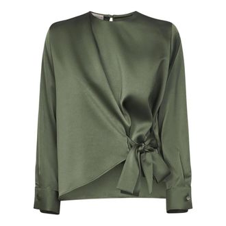 Blanca Vita Blouses, female, Green, Size: XS Cesta Blouse