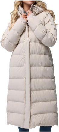 Columbia Amaze Puff Long Hooded Jacket Daunenjacke f&uuml;r Damen | grau