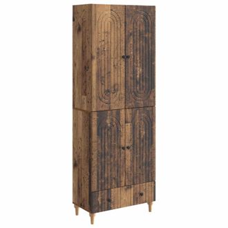 vidaXL Juego De Armarios 2 Uds. Madera De Ingenier&iacute;a Vidaxl