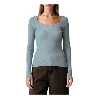 Guess Truien & Vesten, Dames, Blauw, XS, Meghan Sweater