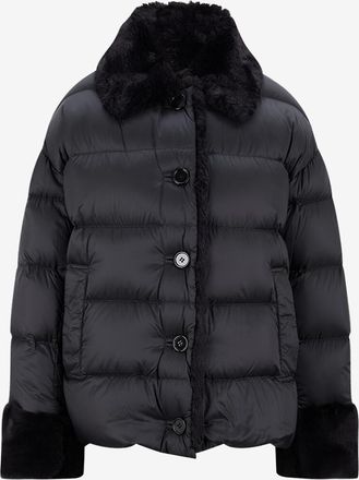 Max Mara Kurze Steppjacke mit Hemdkragen Rosina