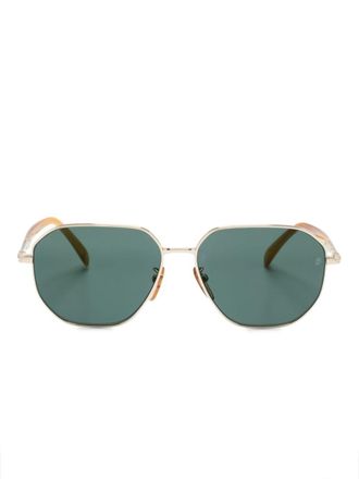 Eyewear by David Beckham Occhiali da sole DB 1132 geometrici - Oro