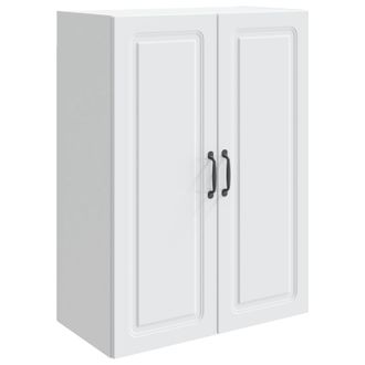 vidaXL Armario De Pared 66 X 34,5 X 90 Cm Madera De Ingenier&iacute;a Blanco Vidaxl