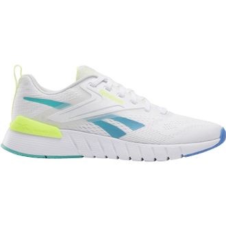 Reebok Mens Nano Weightlifting Trainers in White/Grn/Blu - Size UK 7