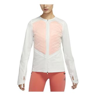 Nike (WMNS) Nike Windproof Stay Warm Sports Thin Down Sail White / Orange Jacket DD6420-133