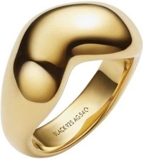 Maria Black Tryvann Ring - Dames - Ringen - Geel - 54 MM - Accessoires