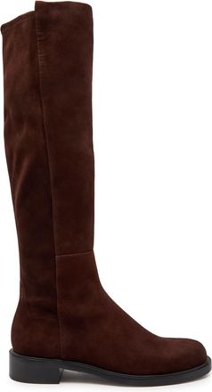 Stuart Weitzman Stuart Weitzman 5050 Gisele Suede Knee-high Boots - Brown - 37 (IT37/ UK4)