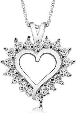 Pompeii3 1/2Ct Diamond Petite Diamond Pendant Necklace in 14k White, Yellow, or Rose Gold