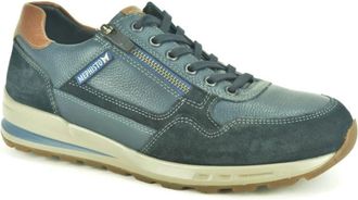 Mephisto Blauw Runner N.+Tiret DZ - Heren - Sneakers - Blauw - 42 1/2 EU - Schoenen