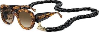 Carolina Herrera Zonnebrillen - Dames - Zonnebrillen - Bruin - 53 MM - Accessoires