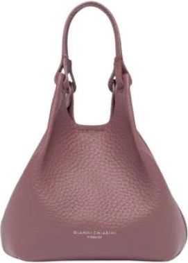 Gianni Chiarini Dua Mini Bag - Dames - Shoppers - Paars - ONE Size - Leer - Tassen