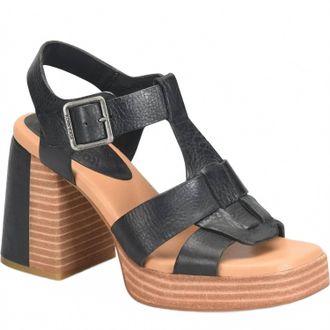 Kork-ease Womens Macey Platform Sandal In Black