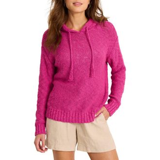 Tommy Bahama Bayshore Cotton Hoodie in Very Berry at Nordstrom, Size X-Small