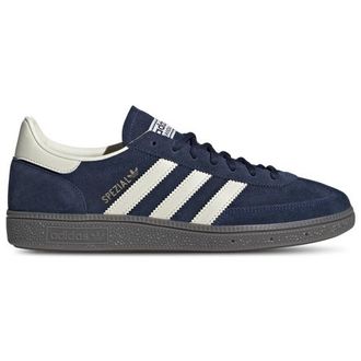 adidas Mens adidas Originals Handball Spezial - Running Shoes White/Night Indigo/Cream White Size 10.0