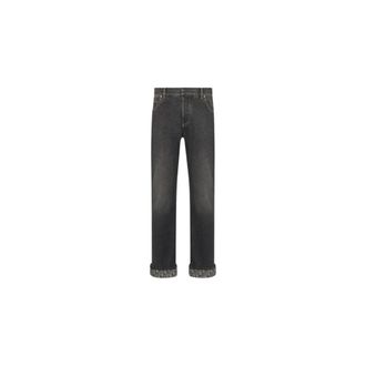 Dior Jeans, Dames, Zwart, S, Denim, Dritto Denim Jeans