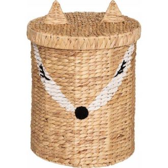 Atmosphera Atmosphera - Cestino per giocattoli in giacinto d acqua intrecciato h50cm cr&eacute;ateur dint&eacute;rieur