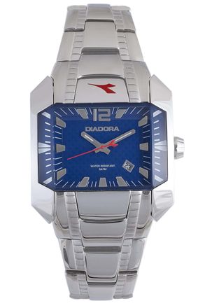 Diadora Womens Blue Watch - Silver - One Size