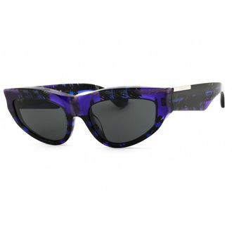 Burberry Dark Grey Cat Eye Ladies Sunglasses BE4425U 411387 55