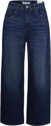 Icon Denim Los Angeles Poppy Wide Leg Jeans - Dames - Loose Fit Jeans - Blauw - W29 - Katoen - Jeans