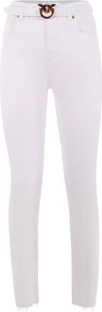 Pinko Jeans - Dames - Skinny Jeans - Wit - W27 - Jeans