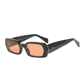 Retro Superfuture Sunglasses, unisex, Black, 54 MM, LAltro Refined EBQ