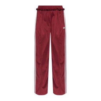 adidas Dames, Broeken, Rood, Maat: L Satijn