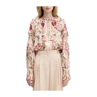 Farm Rio Farm Rio, Overhemden, Dames, Veelkleurig, S, Royal Est Flores Blouse