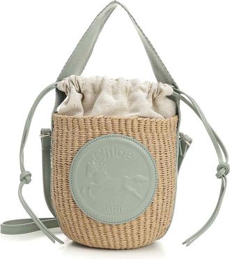 Chloé Horse Medal Small Basket Bag